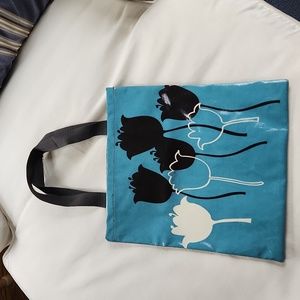 Modella waxed shoulder tote